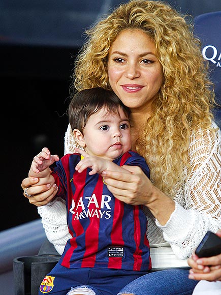 Шакира с сыном