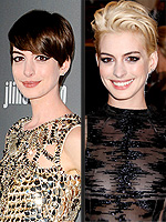 New Cut! New Color! Vote on Hollywood's Big Hair Changes | Anne Hathaway