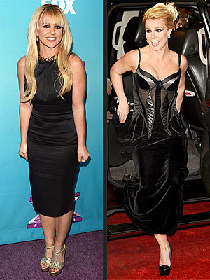 Britney Spears Black Dresses