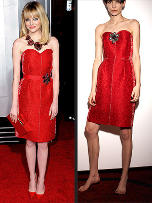 Emma Stone Lanvin
