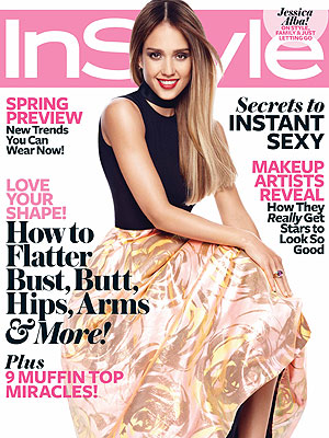 Jessica Alba InStyle