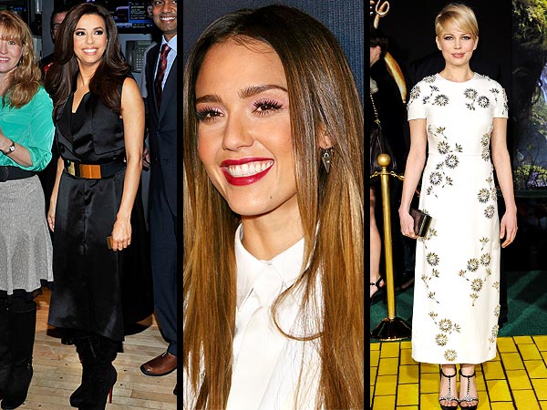 Eva Longoria, Michelle Williams bargains