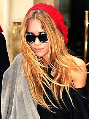 Mary-Kate Olsen Chanel Sunglasses