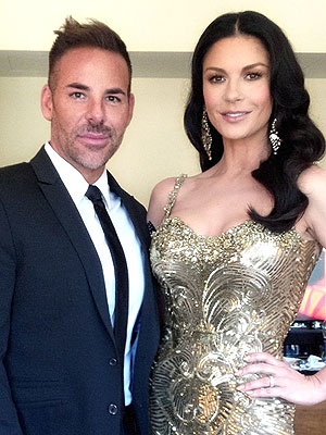 Catherine Zeta Jones, Scott Barnes Oscars