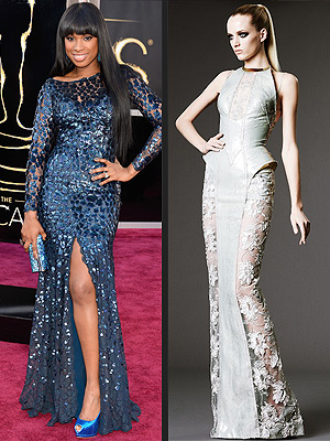 Jennifer Hudson Oscars gown