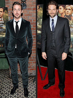 Ryan Gosling, Bradley Cooper suit