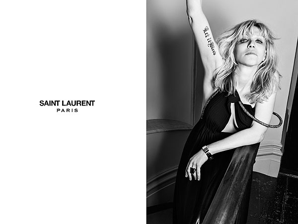 Marilyn Manson, Courtney Love Saint Laurent