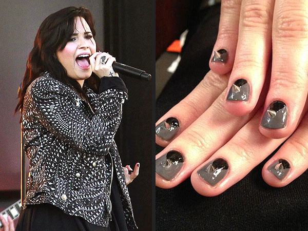 Demi Lovato nails