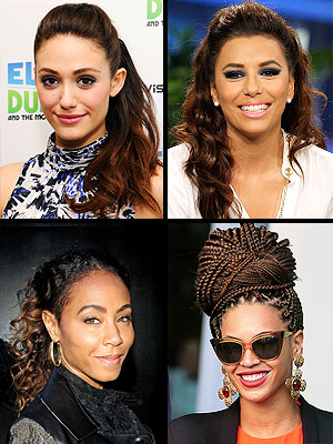 Curly hairstyles
