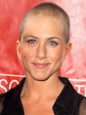 Jennifer Aniston bald