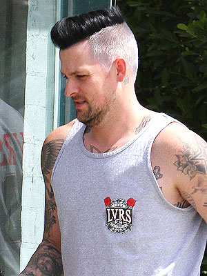 Joel Madden hair