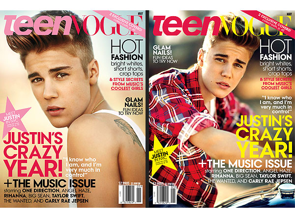 Justin Bieber Teen Vogue