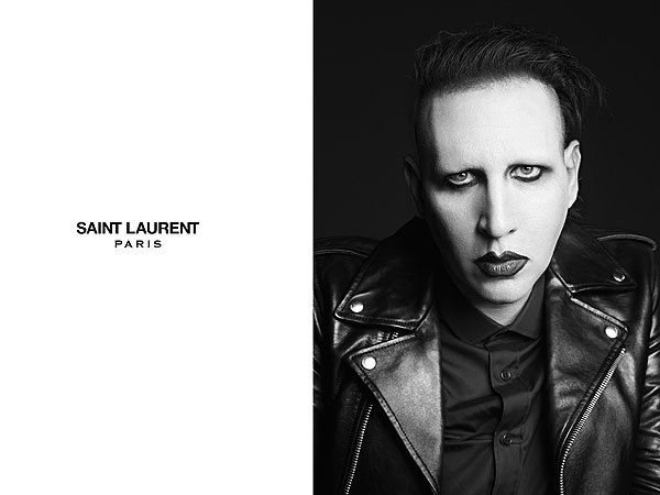 Marilyn Manson, Courtney Love Saint Laurent