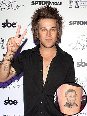 Ryan Cabrera Ryan Gosling Tattoo