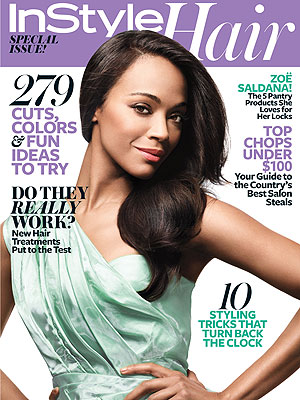 Zoe Saldana magazine cover