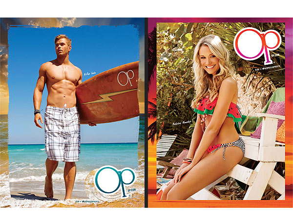 Kellan Lutz Katrina Bowden OP Shoot