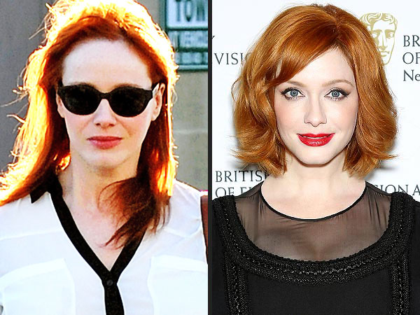 Christina Hendricks haircut