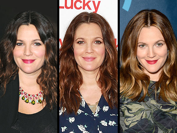 Drew Barrymore blonder hair