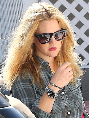 Drew Barrymore blonde