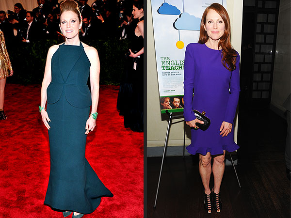 Julianne Moore dresses