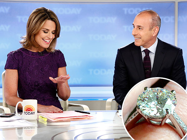 Savannah Guthrie Engagement Ring