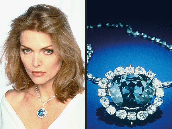 Harry Winston Michelle Pfeiffer diamond