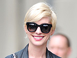 Anne Hathaway Goes Back to Brunette