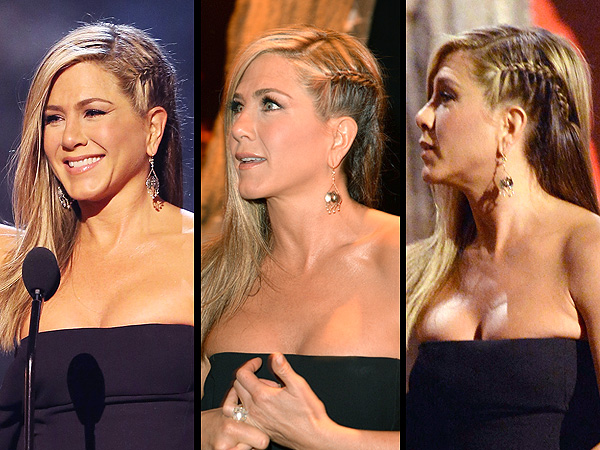 Jennifer Aniston braided hair