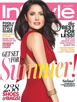 Salma Hayek InStyle