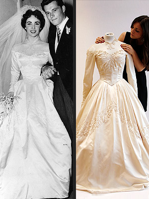 Elizabeth Taylor wedding dress