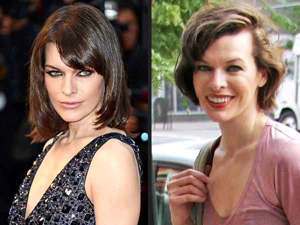 Milla Jovovich Haircut