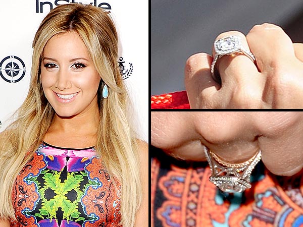 Ashley Tisdale engagement ring