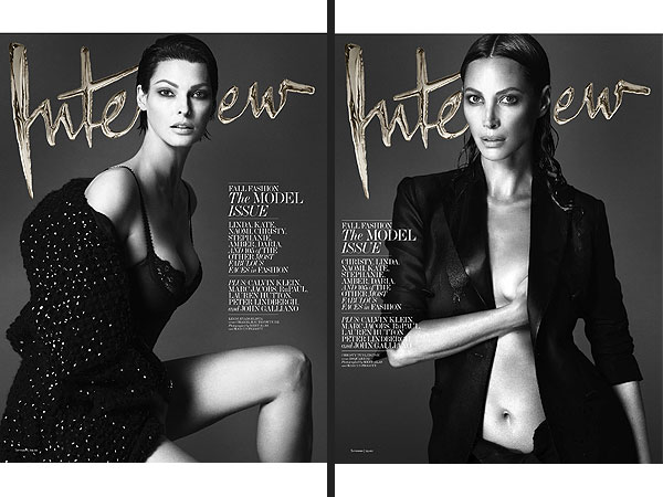 Interview mag naked supermodels