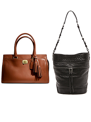 Coach bag, Rebecca Minkoff bag