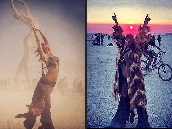 Stacy Keibler Burning Man