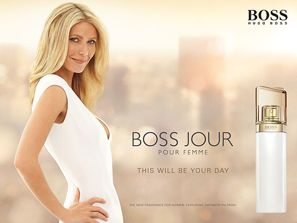 Gwyneth Paltrow Hugo Boss fragrance