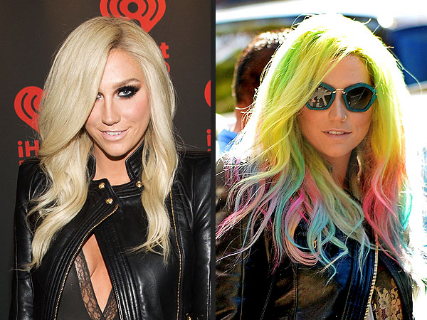 Kesha Rainbow Hair