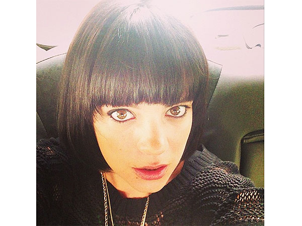 Lily Allen Hair Change