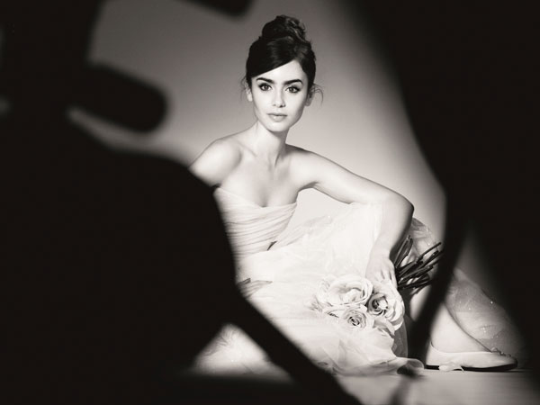 Lily Collins Lancome