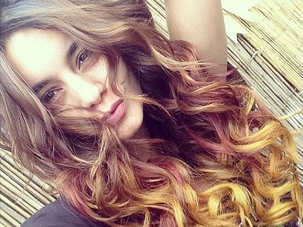 Vanessa Hudgens hair color