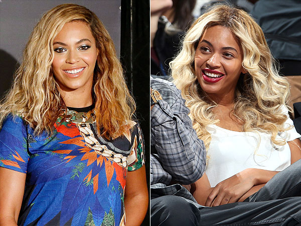 Beyonce blonde hair