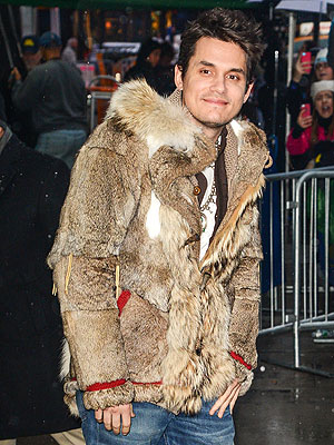 John Mayer Reindeer coat