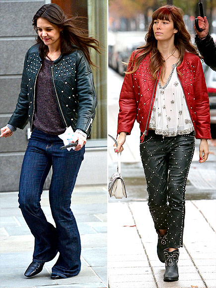 KATIE VS. JESSICA photo | Jessica Biel, Katie Holmes