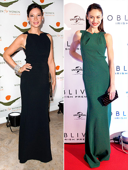 LUCY VS. OLGA photo | Lucy Liu, Olga Kurylenko