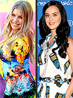 Are Those Cell Phones On Your Dress? | Fergie, Katy Perry