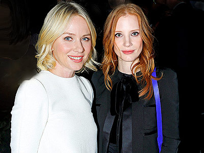 Paris Fashion Week: Chic Chicks | Jessica Chastain, Naomi Watts