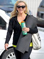 Sweating in Style: Stars' Workout Gear | Reese Witherspoon