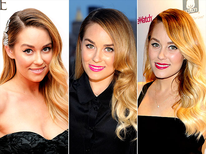 LAUREN'S CURLS ON THE SIDE photo | Lauren Conrad