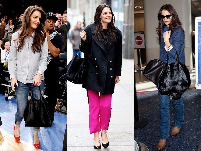 CH CAROLINA HERRERA BAG photo | Katie Holmes