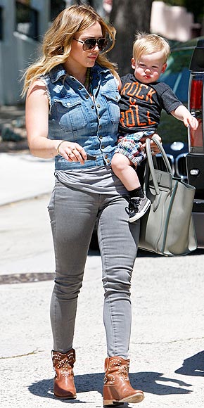 DENIM VESTS photo | Hilary Duff